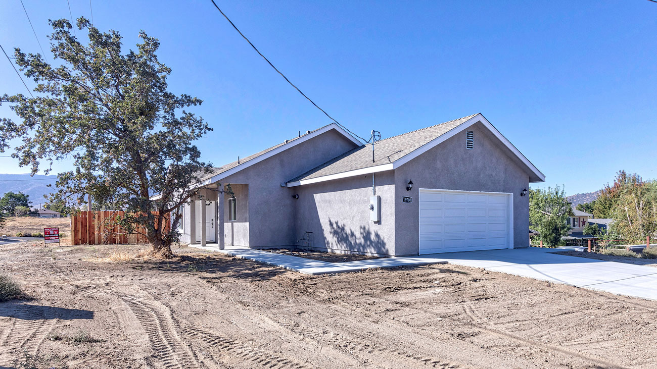 New Construction Home Front Exterior
